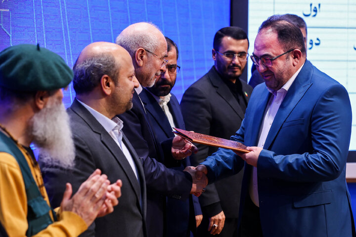 اختتامیه دومین جشنواره رسانه‌ای بهارستان با حضور دکتر قالیباف