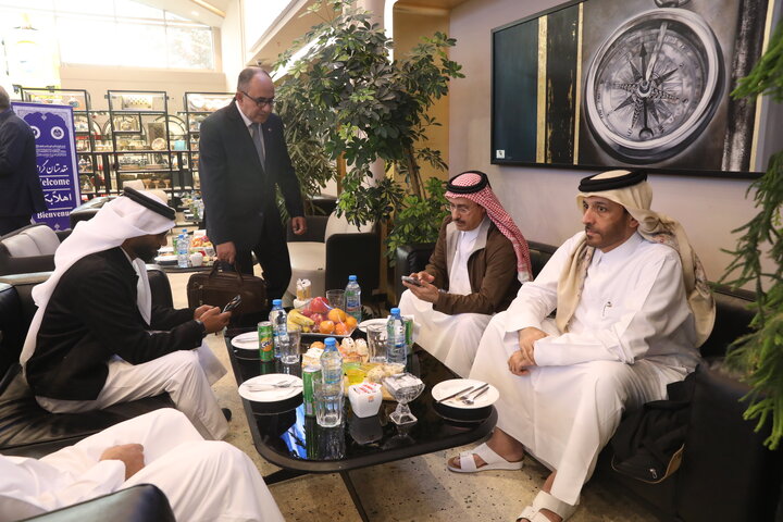 ورود هیات های خارجی به فرودگاه مشهدبرای خضور در اجلاس مجمع مجالس آسیایی