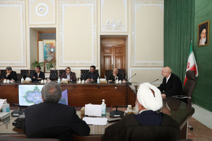 نشست اعضای شورای  اتحادیه بین المجالس جهانی(ipu) در مجلس شورای اسلامی با رئیس مجلس شورای اسلامی