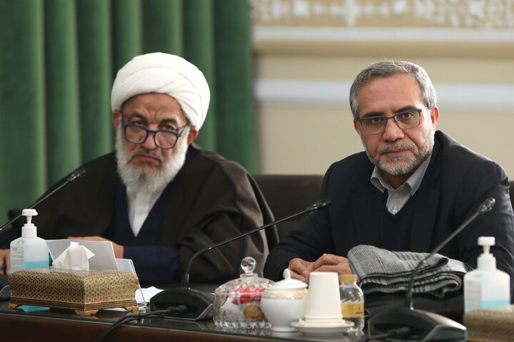 نشست اعضای شورای  اتحادیه بین المجالس جهانی(ipu) در مجلس شورای اسلامی با رئیس مجلس شورای اسلامی