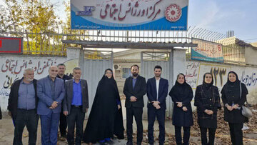 بازدید کشوری از اداره بهزیستی جویبار و پیگیری مشکلات مجموعه