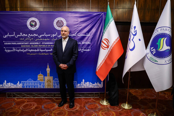 دیدار رؤسای هیئت‌های شرکت‌کننده در نشست مجمع مجالس آسیایی (APA) با دکتر قالیباف - مشهد