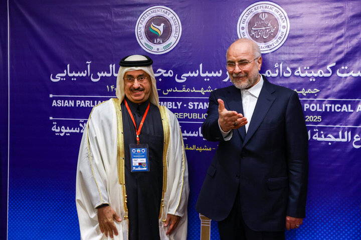 دیدار رؤسای هیئت‌های شرکت‌کننده در نشست مجمع مجالس آسیایی (APA) با دکتر قالیباف - مشهد