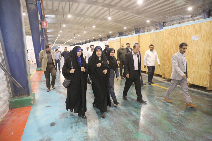 بازدید اعضای فراکسیون نظارت بر صنعت نفت از مجتمع پتروشیمی مارون