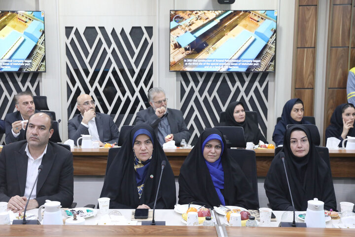 نشست اعضای فراکسیون نظارت بر صنعت نفت با مدیران مجتمع پتروشیمی اروند