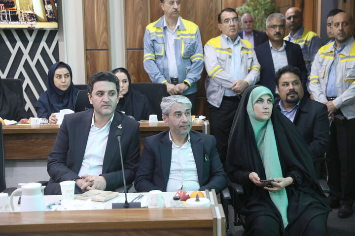 نشست اعضای فراکسیون نظارت بر صنعت نفت با مدیران مجتمع پتروشیمی اروند