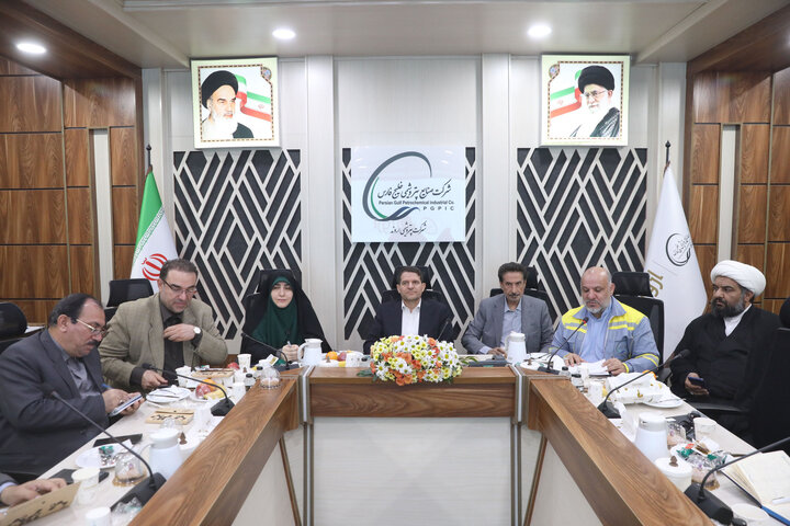 نشست اعضای فراکسیون نظارت بر صنعت نفت با مدیران مجتمع پتروشیمی اروند