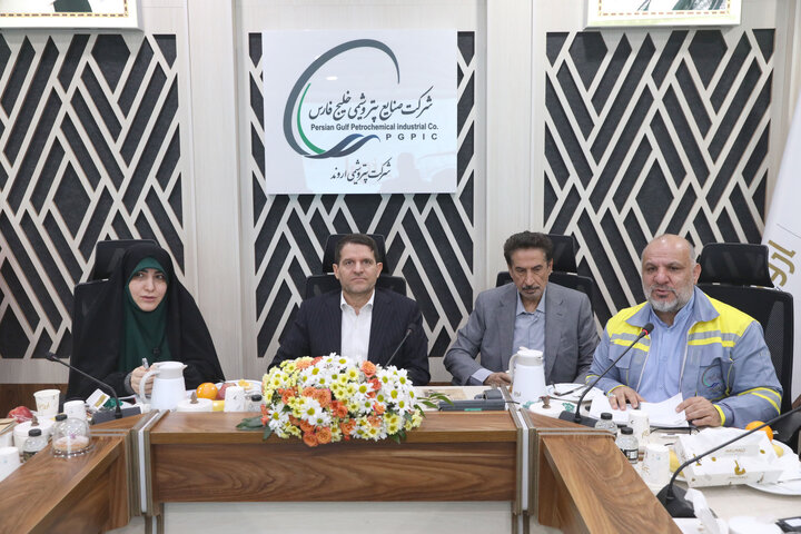 نشست اعضای فراکسیون نظارت بر صنعت نفت با مدیران مجتمع پتروشیمی اروند