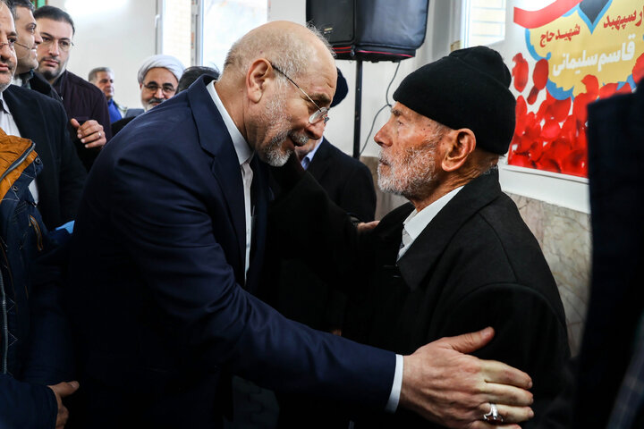 آیین افتتاح خانه کشتی شهدای طرقبه با حضور دکتر قالیباف - مشهد مقدس