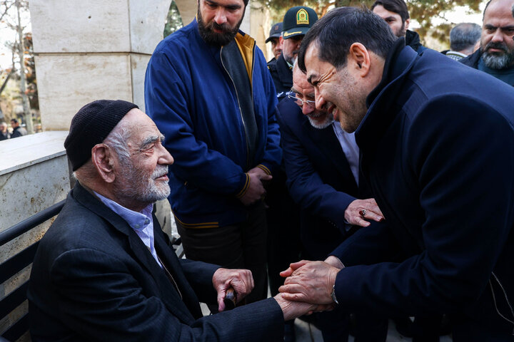 آیین افتتاح خانه کشتی شهدای طرقبه با حضور دکتر قالیباف - مشهد مقدس