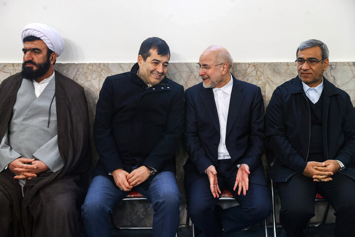 آیین افتتاح خانه کشتی شهدای طرقبه با حضور دکتر قالیباف - مشهد مقدس