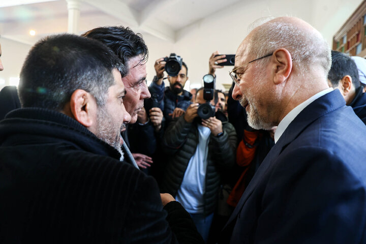 آیین افتتاح خانه کشتی شهدای طرقبه با حضور دکتر قالیباف - مشهد مقدس