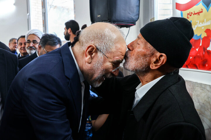 آیین افتتاح خانه کشتی شهدای طرقبه با حضور دکتر قالیباف - مشهد مقدس