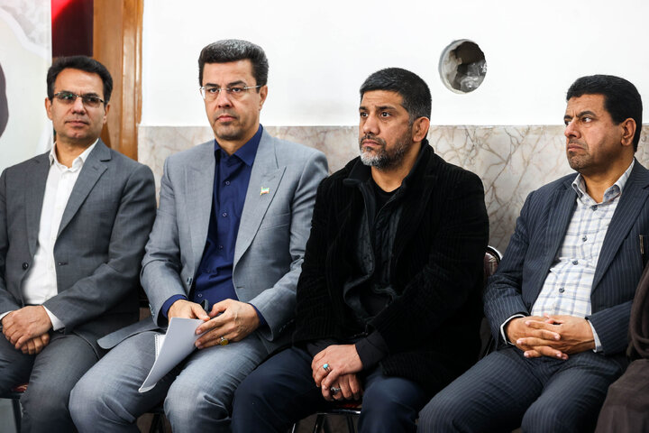 آیین افتتاح خانه کشتی شهدای طرقبه با حضور دکتر قالیباف - مشهد مقدس