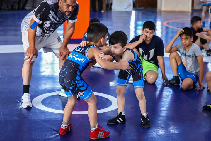 آیین افتتاح خانه کشتی شهدای طرقبه با حضور دکتر قالیباف - مشهد مقدس