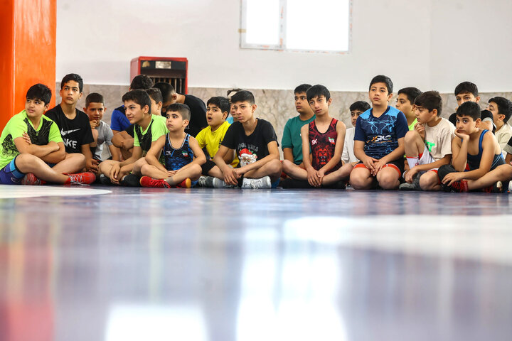 آیین افتتاح خانه کشتی شهدای طرقبه با حضور دکتر قالیباف - مشهد مقدس