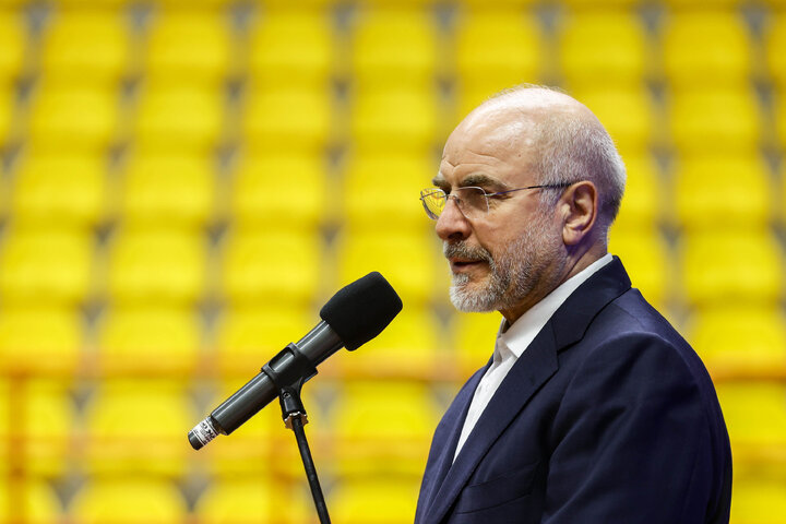 مراسم افتتاحیه سالن ورزشی 6500 نفری شهید رئیسی با حضور دکتر قالیباف - مشهد مقدس