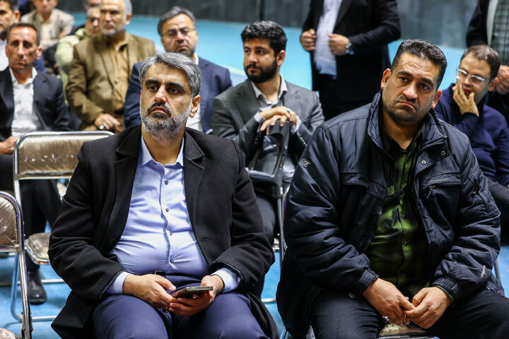 مراسم افتتاحیه سالن ورزشی 6500 نفری شهید رئیسی با حضور دکتر قالیباف - مشهد مقدس