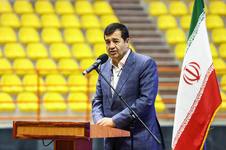 مراسم افتتاحیه سالن ورزشی 6500 نفری شهید رئیسی با حضور دکتر قالیباف - مشهد مقدس