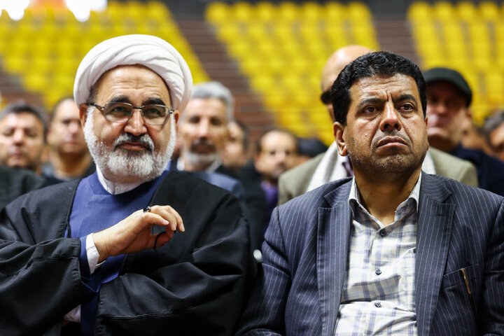 مراسم افتتاحیه سالن ورزشی 6500 نفری شهید رئیسی با حضور دکتر قالیباف - مشهد مقدس