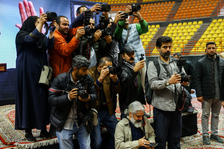 مراسم افتتاحیه سالن ورزشی 6500 نفری شهید رئیسی با حضور دکتر قالیباف - مشهد مقدس