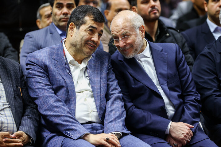 مراسم افتتاحیه سالن ورزشی 6500 نفری شهید رئیسی با حضور دکتر قالیباف - مشهد مقدس