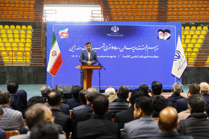 مراسم افتتاحیه سالن ورزشی 6500 نفری شهید رئیسی با حضور دکتر قالیباف - مشهد مقدس