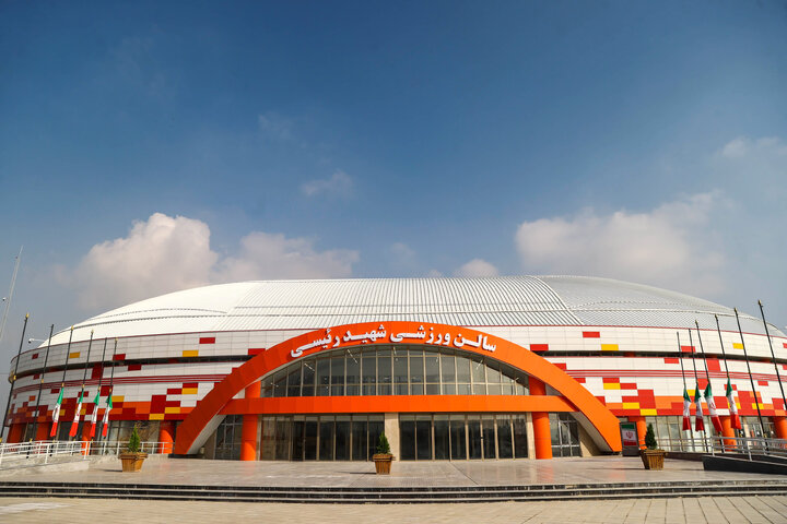 مراسم افتتاحیه سالن ورزشی 6500 نفری شهید رئیسی با حضور دکتر قالیباف - مشهد مقدس