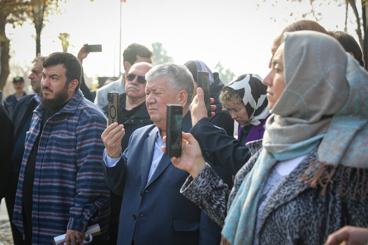 بازدید مهمانان خارجی اجلاس APA از آرامگاه فردوسی شهر مشهد