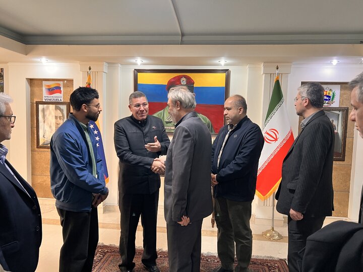 دیدار اعضای کمیسیون امنیت ملی و سیاست خارجی مجلس با سفیر ونزوئلا