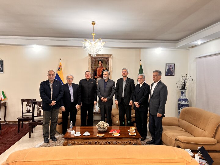 دیدار اعضای کمیسیون امنیت ملی و سیاست خارجی مجلس با سفیر ونزوئلا