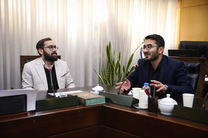 دیدار اعضای مرکز دیپلماسی جوانان ایران