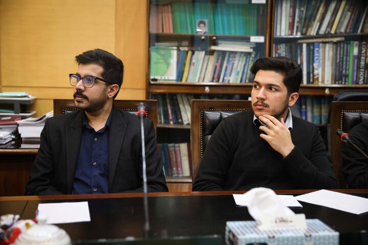 دیدار اعضای مرکز دیپلماسی جوانان ایران