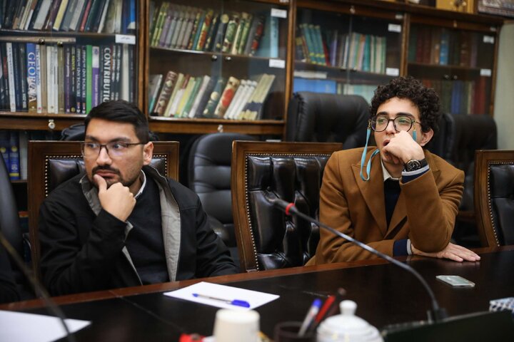 دیدار اعضای مرکز دیپلماسی جوانان ایران