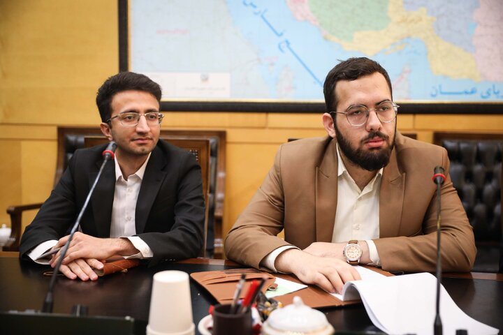 دیدار اعضای مرکز دیپلماسی جوانان ایران