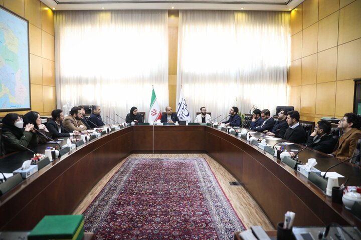 دیدار اعضای مرکز دیپلماسی جوانان ایران