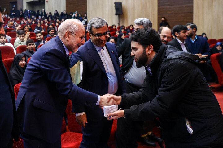 مراسم بزرگداشت روز دانشجو در دانشگاه فردوسی مشهد با حضور دکتر قالیباف