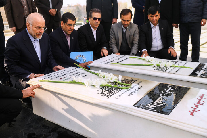 مراسم بزرگداشت روز دانشجو در دانشگاه فردوسی مشهد با حضور دکتر قالیباف