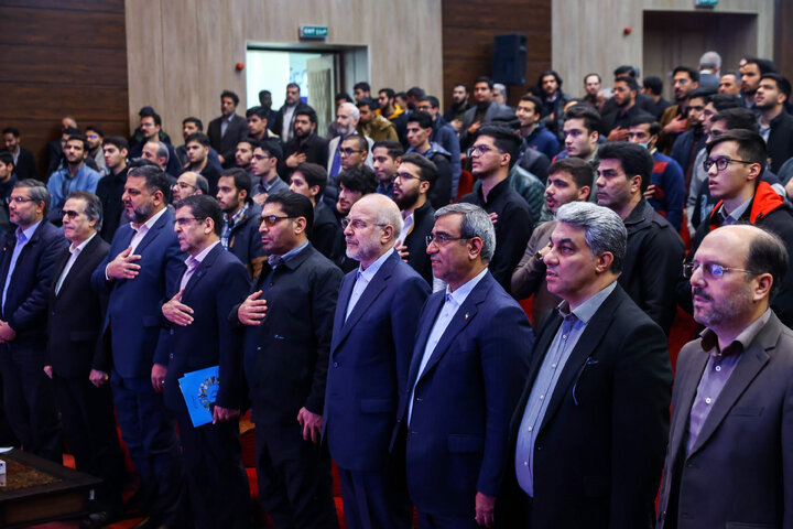 مراسم بزرگداشت روز دانشجو در دانشگاه فردوسی مشهد با حضور دکتر قالیباف