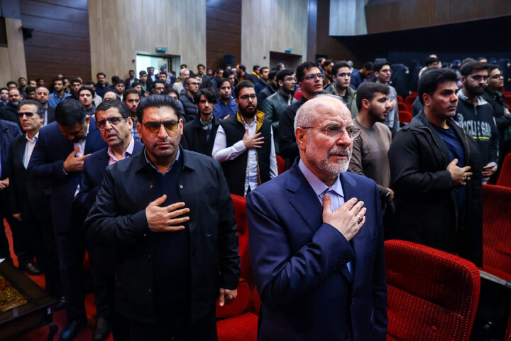 مراسم بزرگداشت روز دانشجو در دانشگاه فردوسی مشهد با حضور دکتر قالیباف