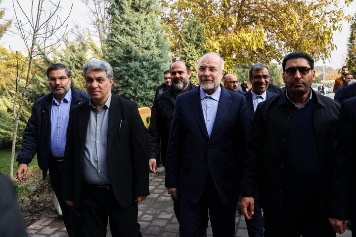 مراسم بزرگداشت روز دانشجو در دانشگاه فردوسی مشهد با حضور دکتر قالیباف