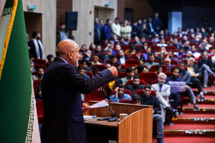 مراسم بزرگداشت روز دانشجو در دانشگاه فردوسی مشهد با حضور دکتر قالیباف
