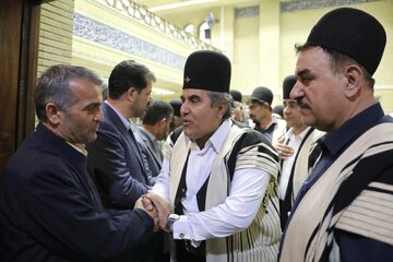 مراسم ختم فرزند سید روح الله موسوی نماینده مردم لردگان در مجلس