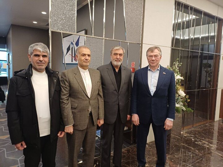 استقبال نماینده مجلس دومای دولتی روسیه از رییس کمیسیون امنیت ملی مجلس