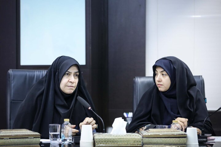 دیدار اعضای فراکسیون زنان با وزیر صمت