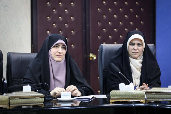 دیدار اعضای فراکسیون زنان با وزیر صمت