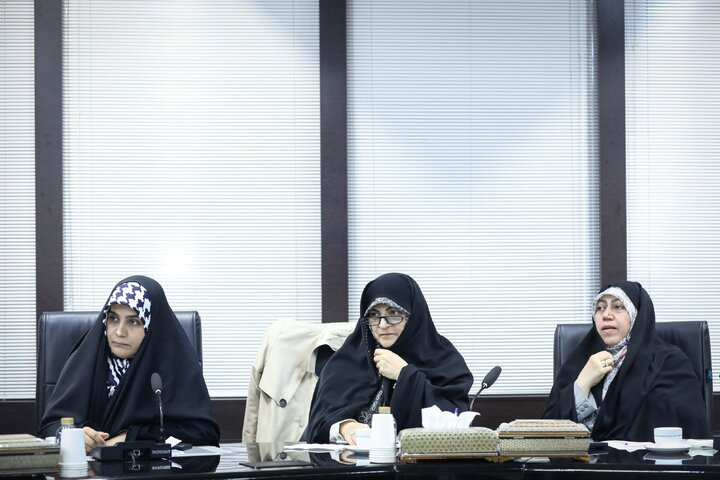 دیدار اعضای فراکسیون زنان با وزیر صمت