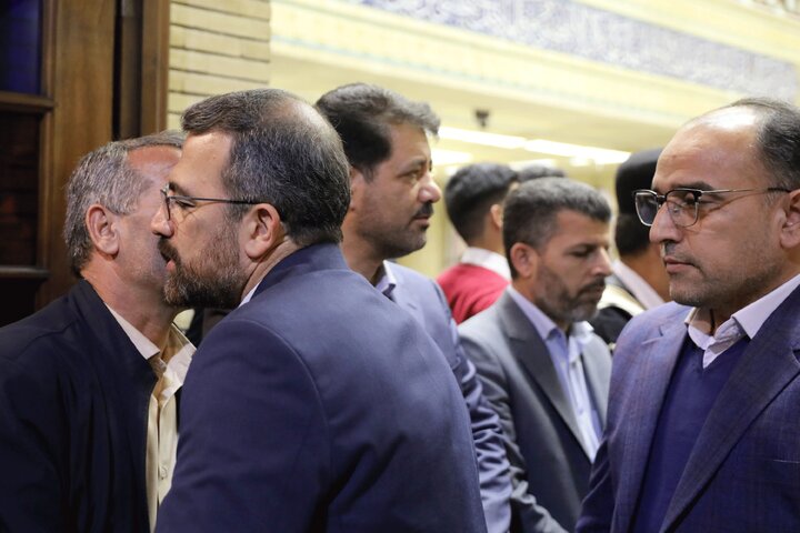 مراسم گرامیداشت درگذشت فرزند نماینده مردم لردگان در مجلس شورای اسلامی