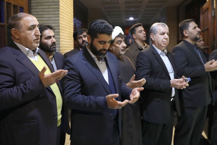 مراسم گرامیداشت درگذشت فرزند نماینده مردم لردگان در مجلس شورای اسلامی