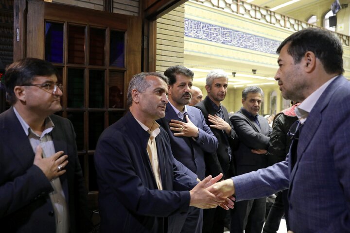 مراسم گرامیداشت درگذشت فرزند نماینده مردم لردگان در مجلس شورای اسلامی